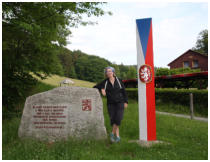 Brigitte als Grenzgngerin