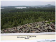 Blick auf den Groen Galgenteich und den Geising (rechts)