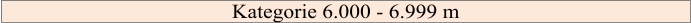 Kategorie 6.000 - 6.999 m
