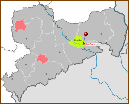 Lage des Berges im Stadtgebiet