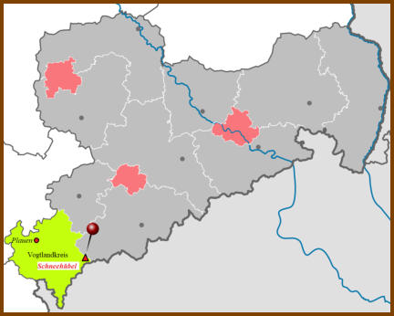 Lage des Berges im Landkreis