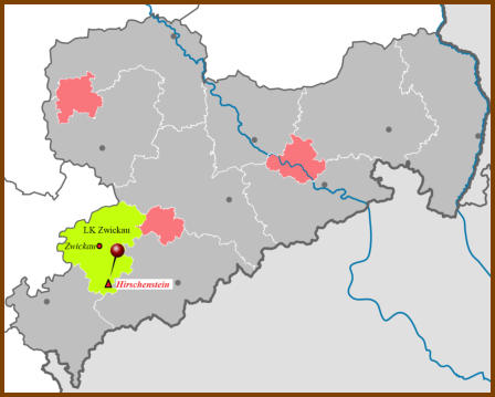 Lage des Berges im Landkreis