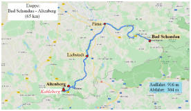 Die 5. Etappe der Sachsentour