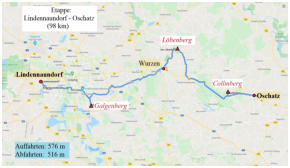 1. Etappe der Sachsen-Tour